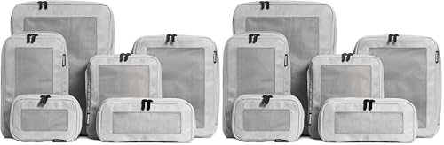 Compression Packing Cubes with Double Zippers