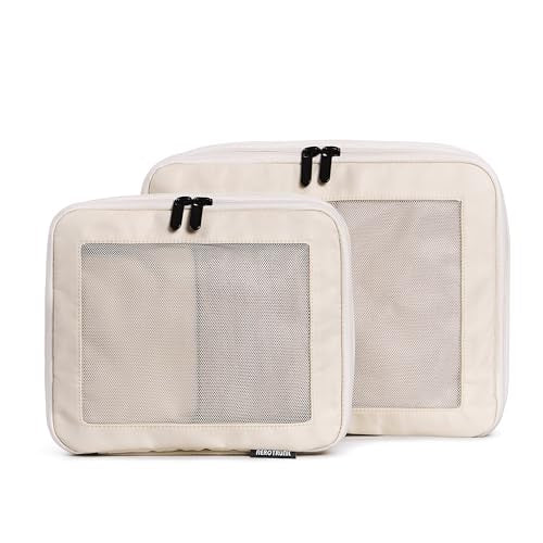 Compression Packing Cubes with Double Zippers