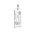Jet Set Candy London LHR Luggage Tag Travel Charm