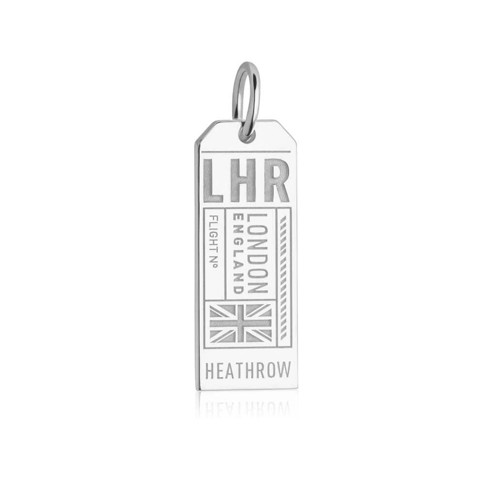 Jet Set Candy London LHR Luggage Tag Travel Charm