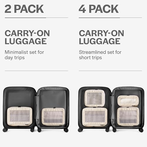 Compression Packing Cubes with Double Zippers