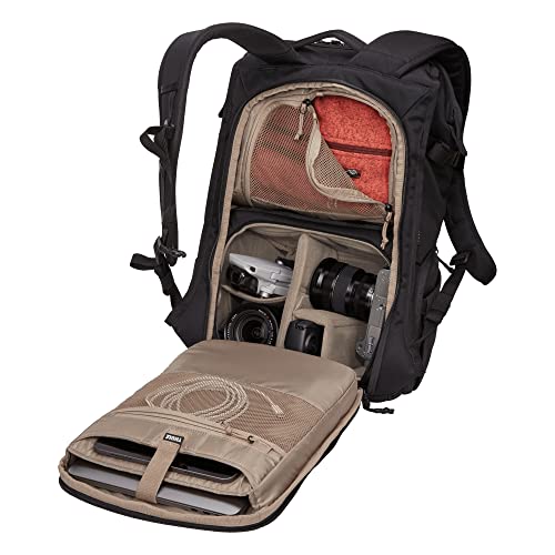 32L Camera Backpack with Laptop Compartment and Padded Shoulder Bag