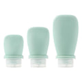 50 Pack Refillable Silicone Travel Bottles for Shampoo, Lotion & Shower Gel