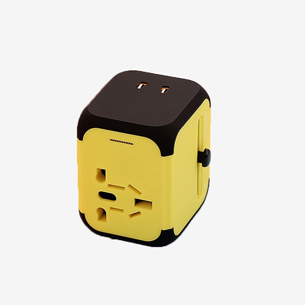 Universal Travel Adapter with Dual USB Ports