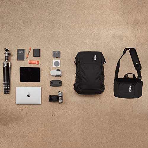 32L Camera Backpack with Laptop Compartment and Padded Shoulder Bag