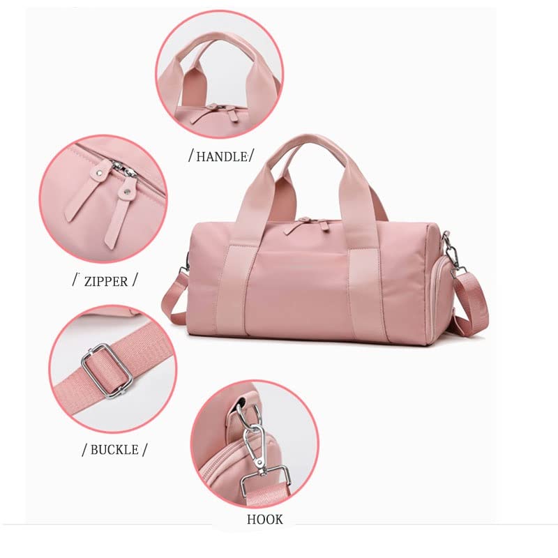 Waterproof Gym Duffel Bag with Shoe Compartment