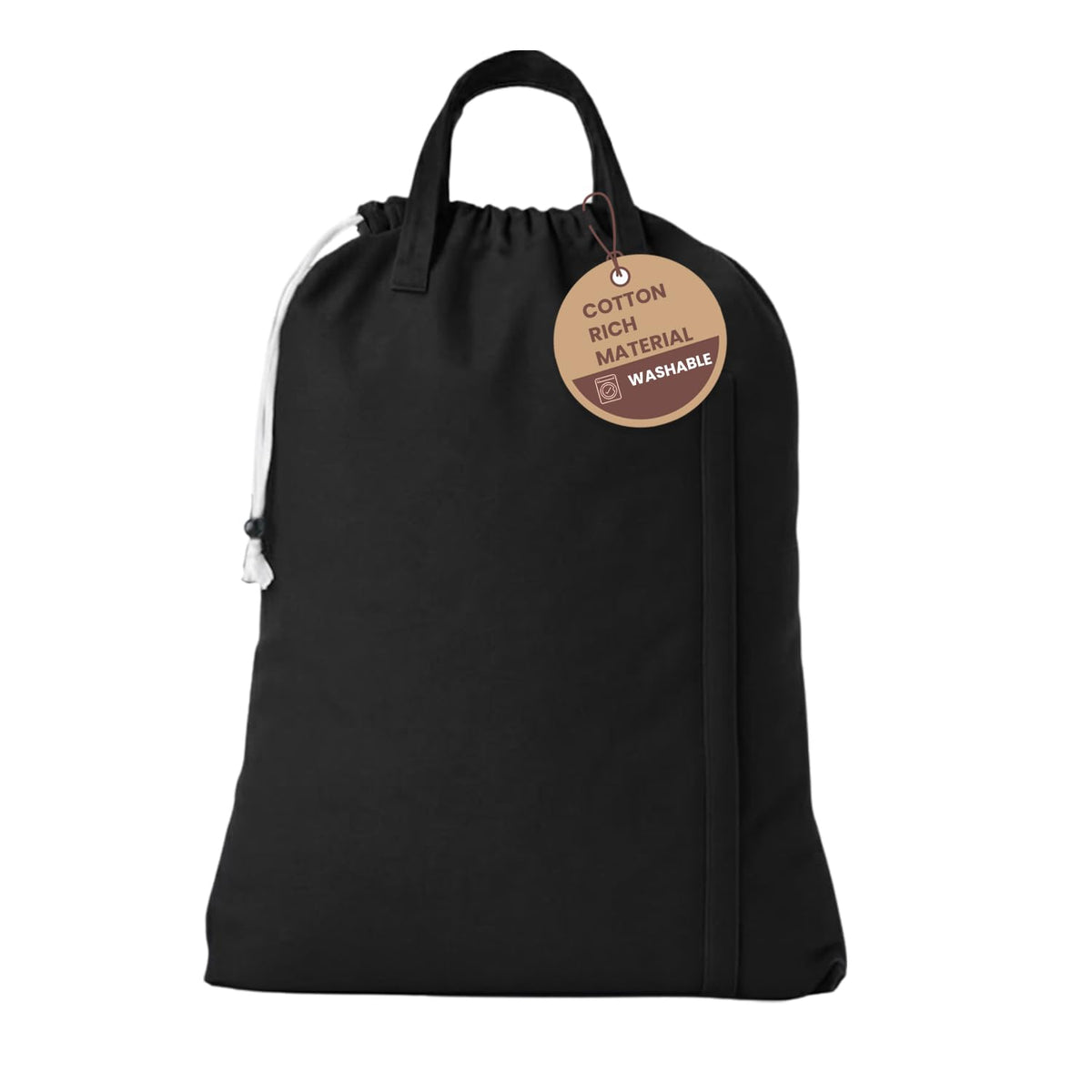 LFH Home Reusable Canvas Laundry Bags
