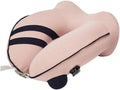 Inflatable U-Shaped Travel Neck Pillow for Airplane & Car