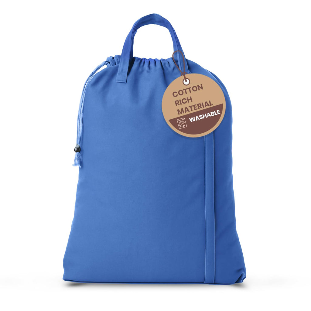 LFH Home Reusable Canvas Laundry Bags