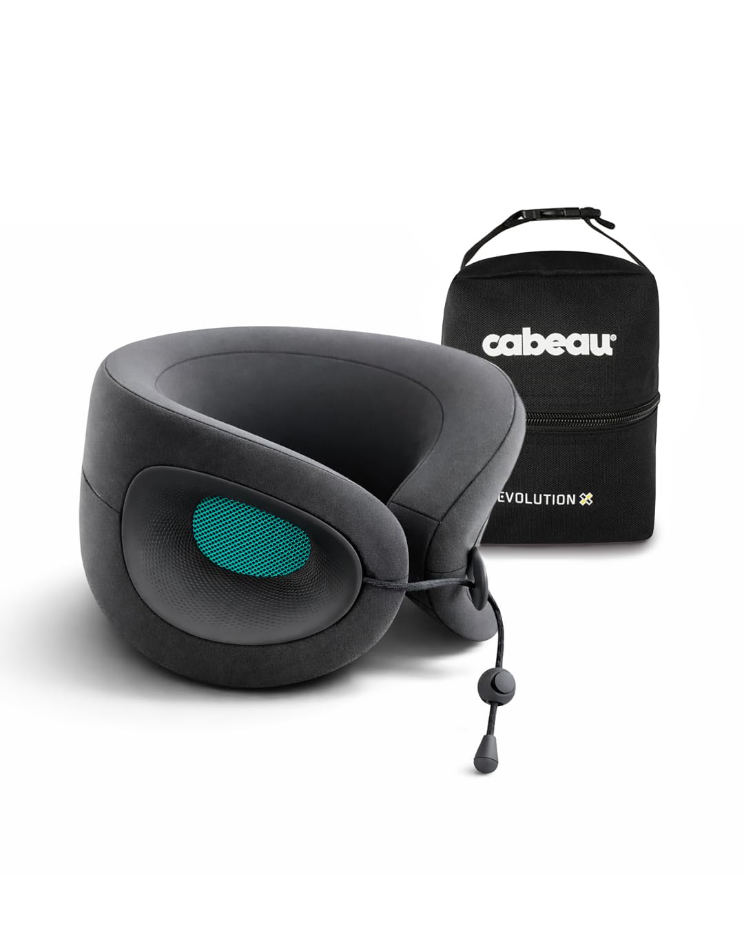 Deluxe Travel Neck Pillow with Carry Bag