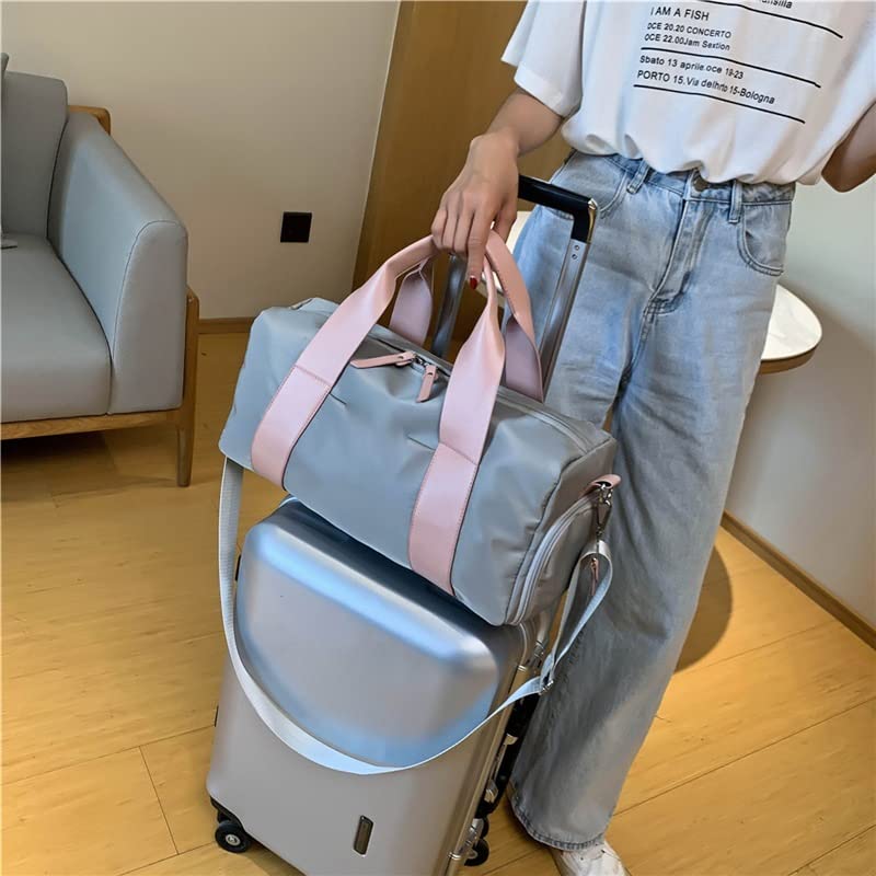 Waterproof Gym Duffel Bag with Shoe Compartment