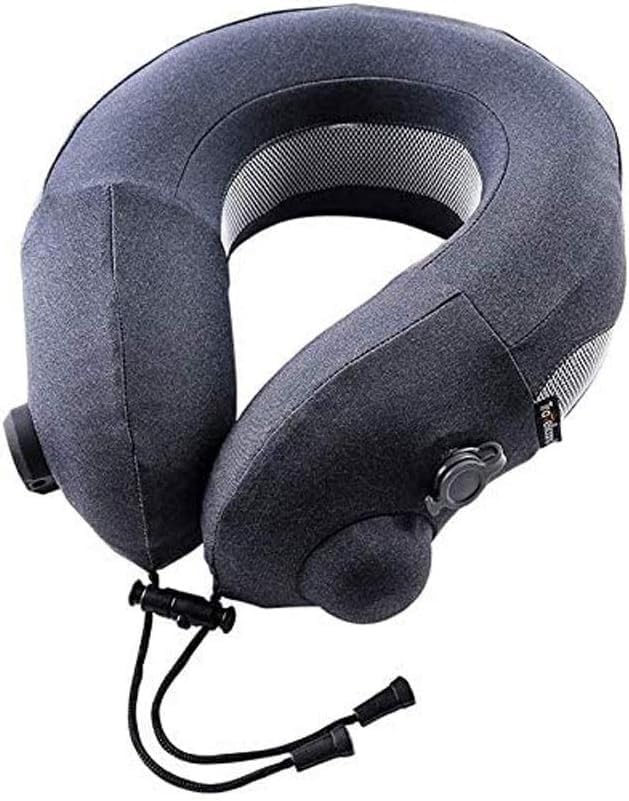 PATINS Velvet Memory Foam Neck Pillow for Flawless Travel
