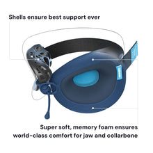 Deluxe Travel Neck Pillow with Carry Bag