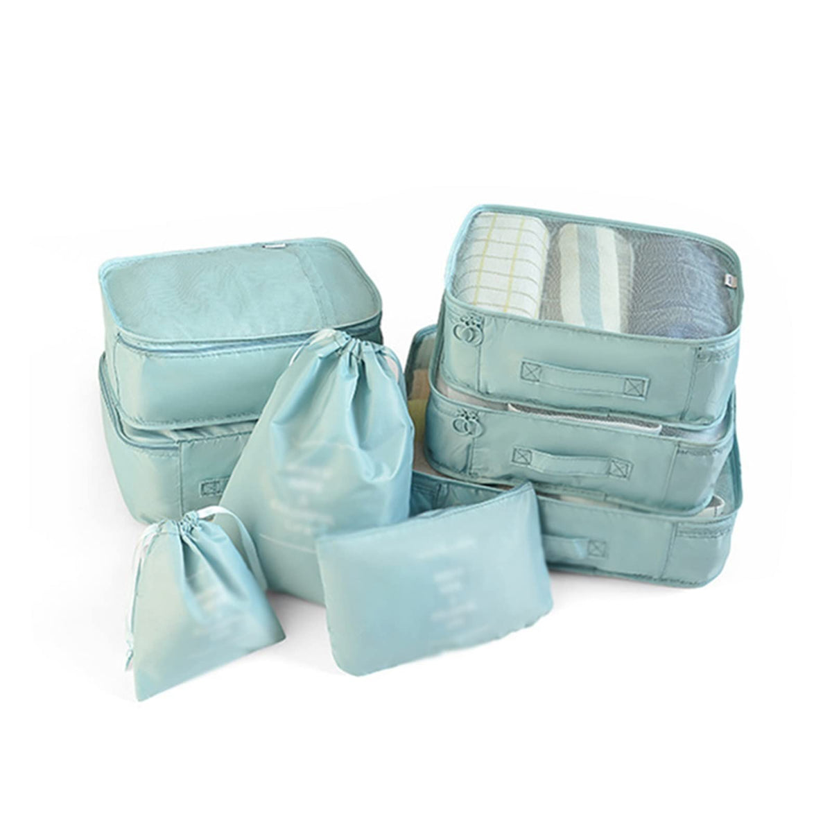 8-Piece Travel Packing Cube and Organizer Set