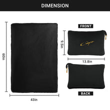 CLEXION Travel Pillow and Blanket Set