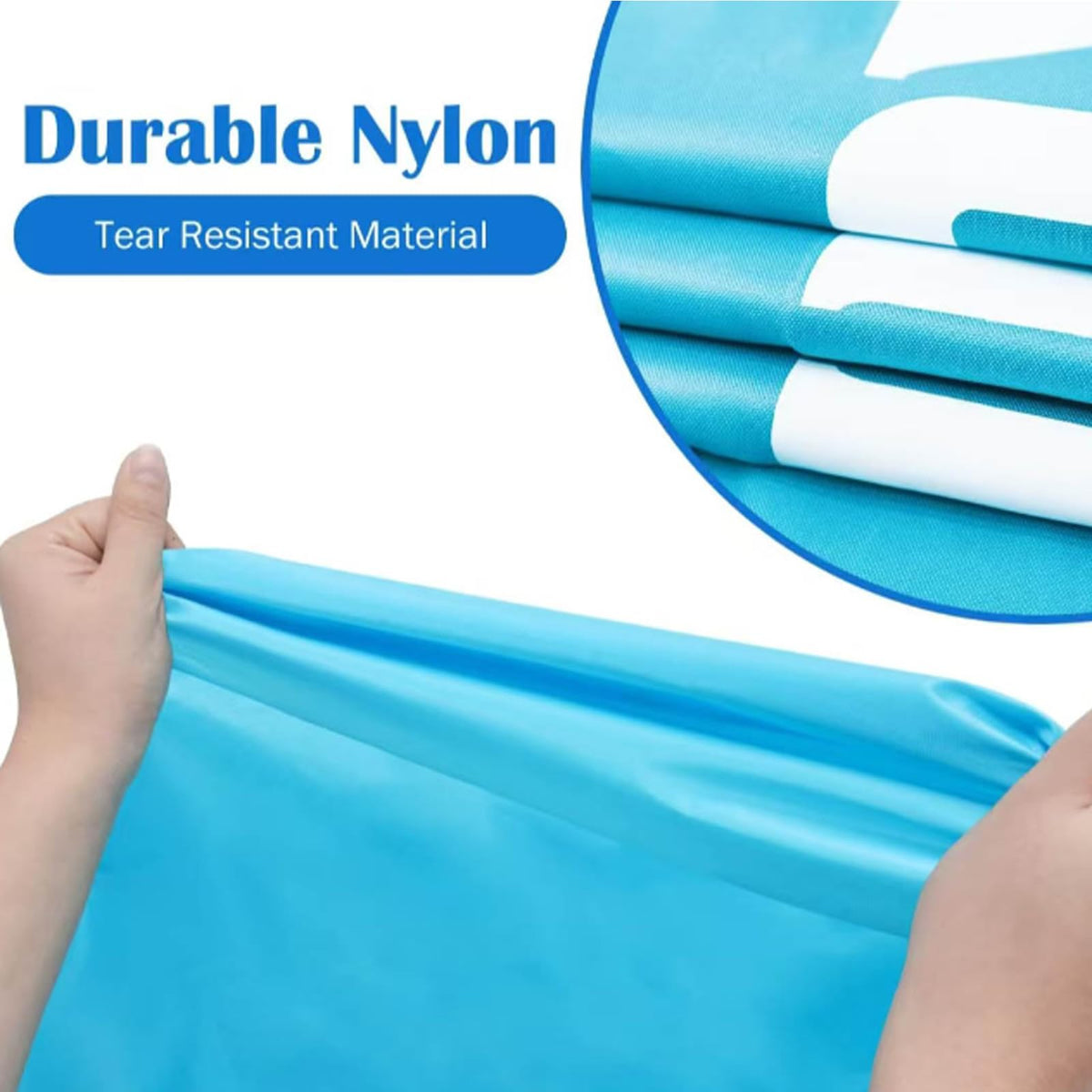3-Piece Foldable Travel Laundry Bag Set