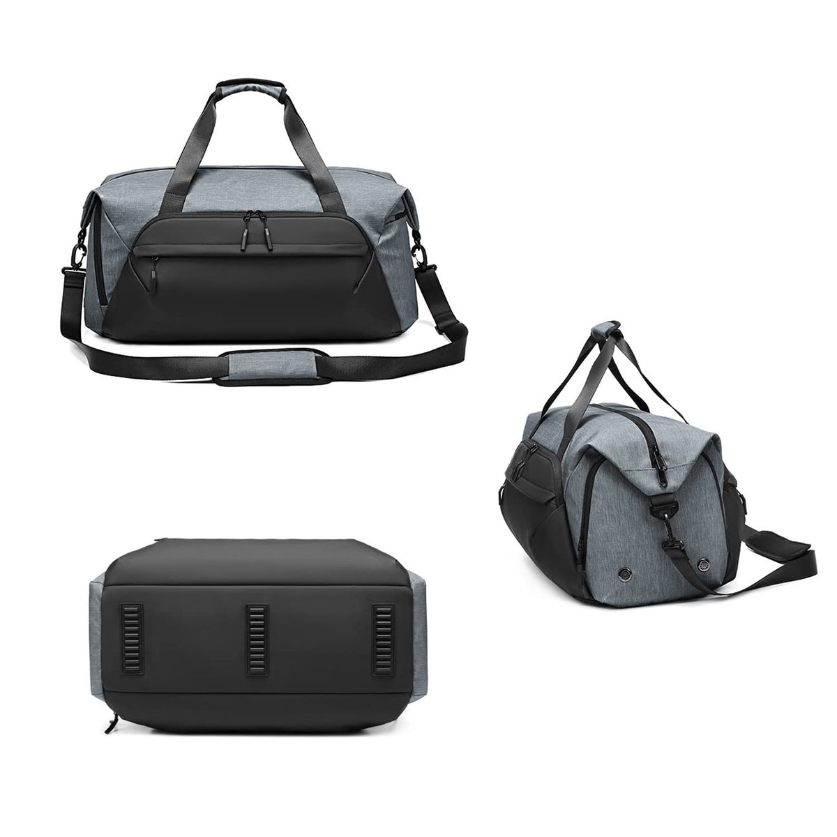 Lightweight Travel Duffel Bag with Shoe Compartment