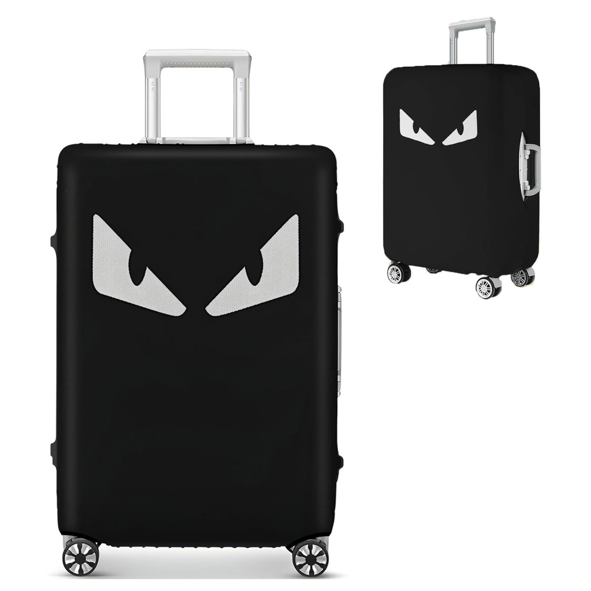 Clear Waterproof PVC Luggage Cover with Hook & Loop Closure