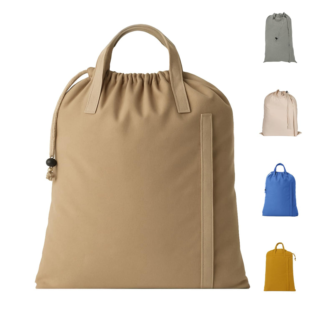 LFH Home Reusable Canvas Laundry Bags