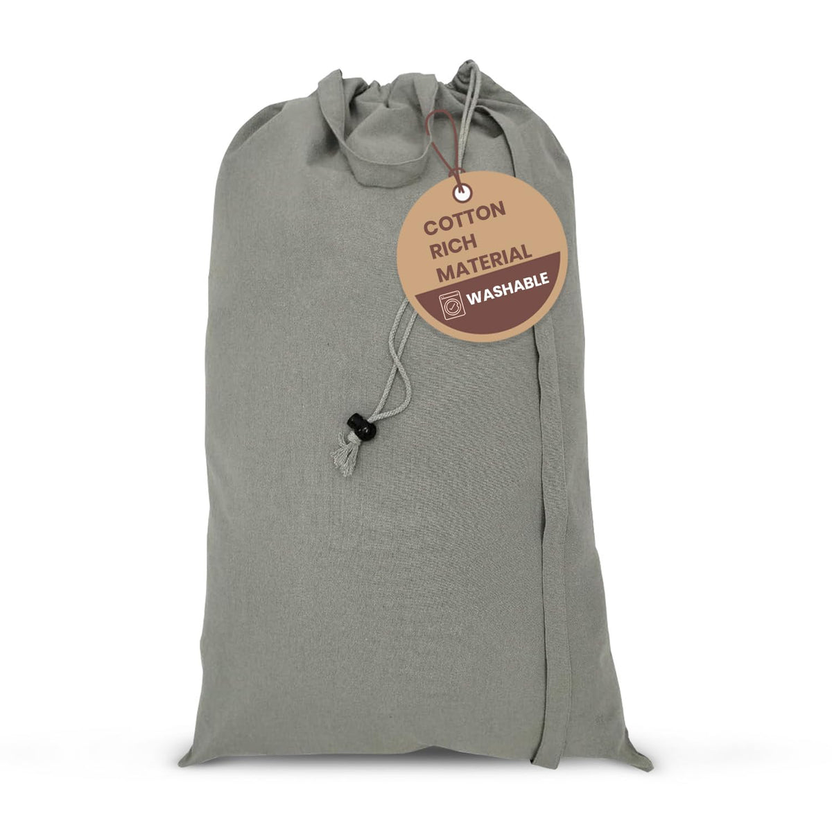 LFH Home Reusable Canvas Laundry Bags