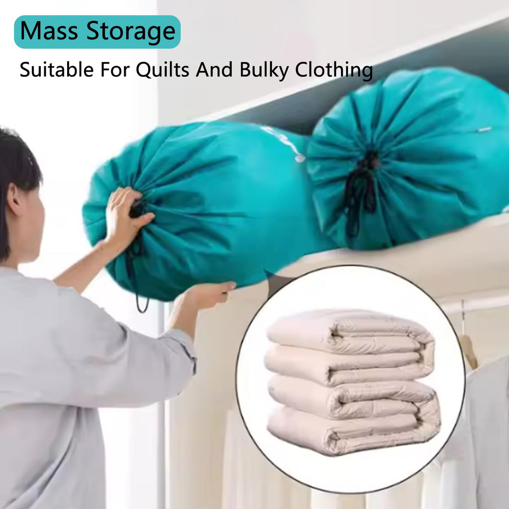 3-Piece Foldable Travel Laundry Bag Set