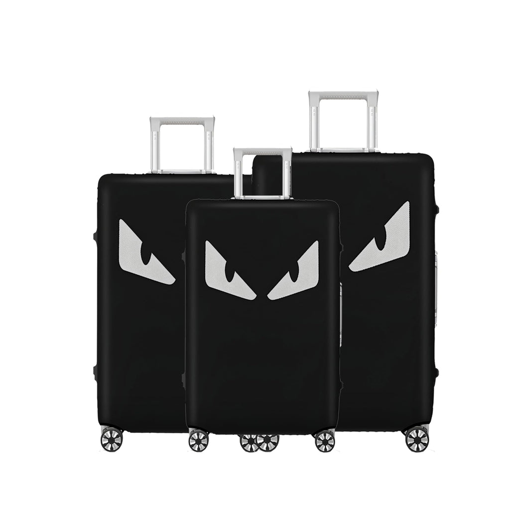 Clear Waterproof PVC Luggage Cover with Hook & Loop Closure