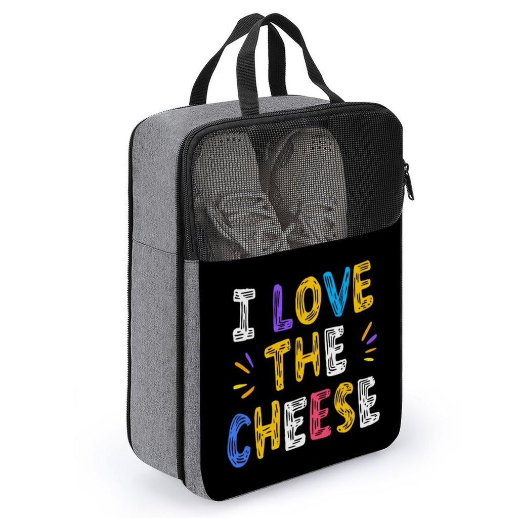 Large Travel Shoe Bag with Clear Window
