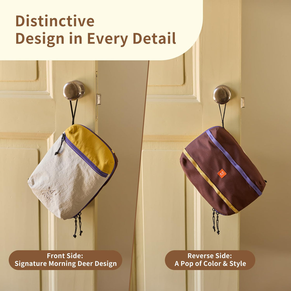 Medium Wet and Dry Hanging Toiletry Bag