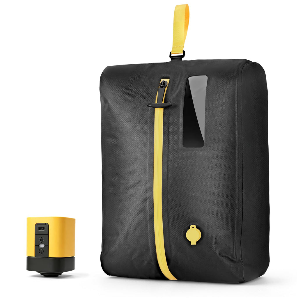 Reusable Vacuum Compression Travel Bags with Rechargeable Pump