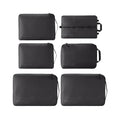 6-Piece Clean and Dirty Packing Cube Set with Shoe Bag