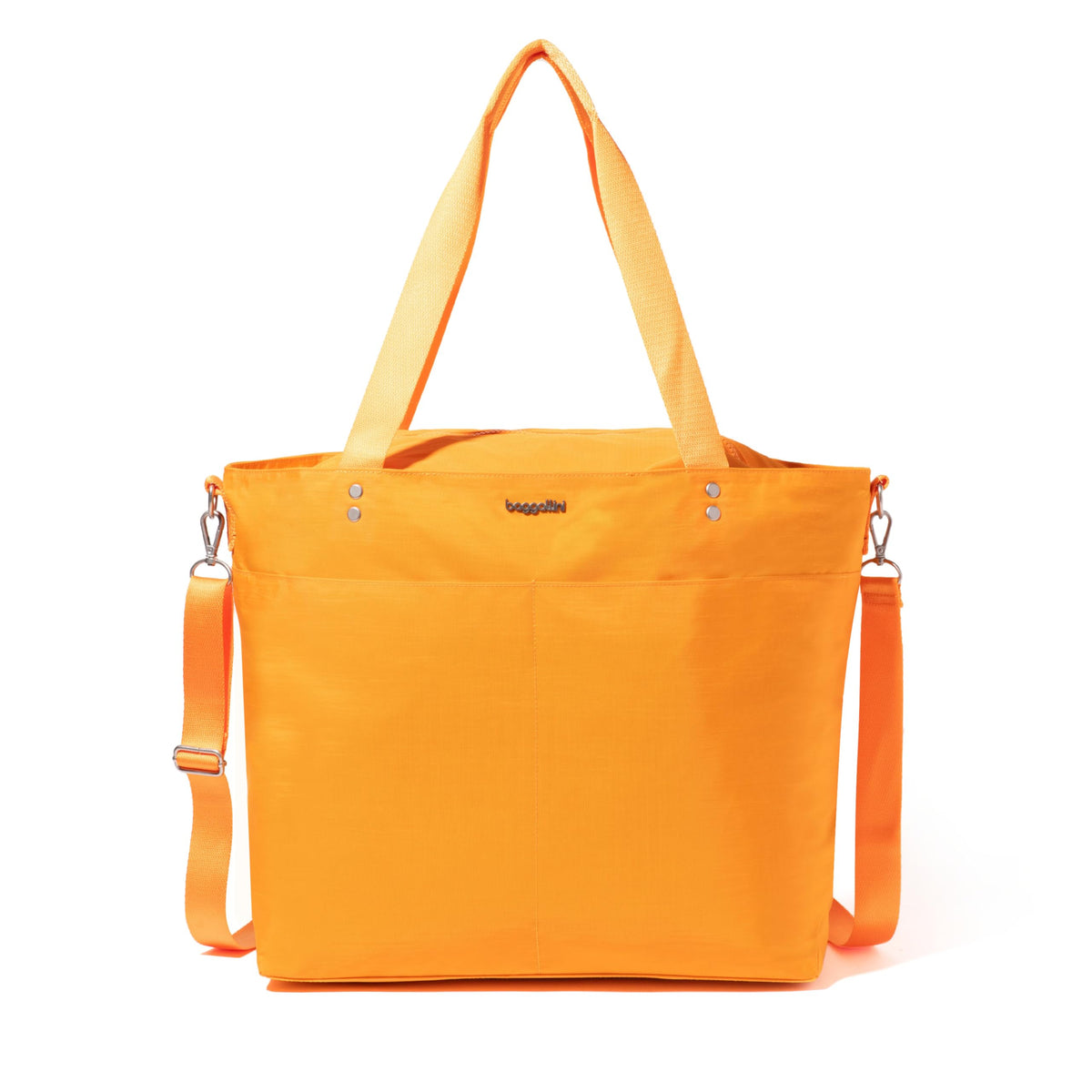 Lightweight Nylon Carryall Tote with Luggage Sleeve