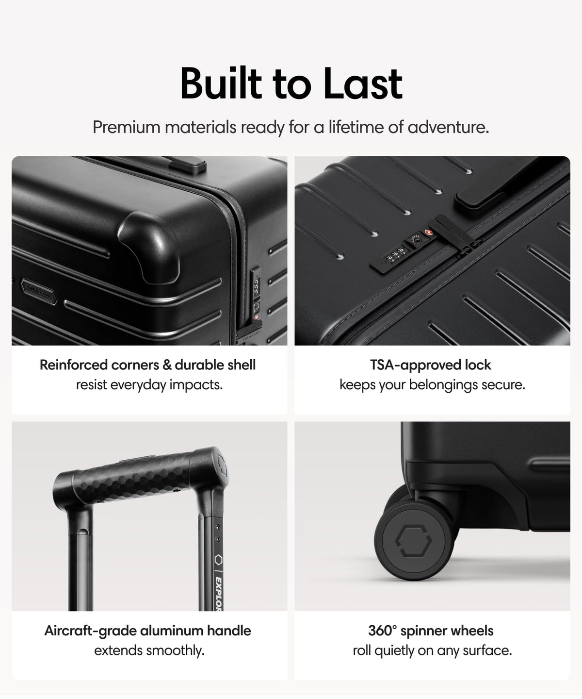 Solgaard Check-In Lite Suitcase-Parent