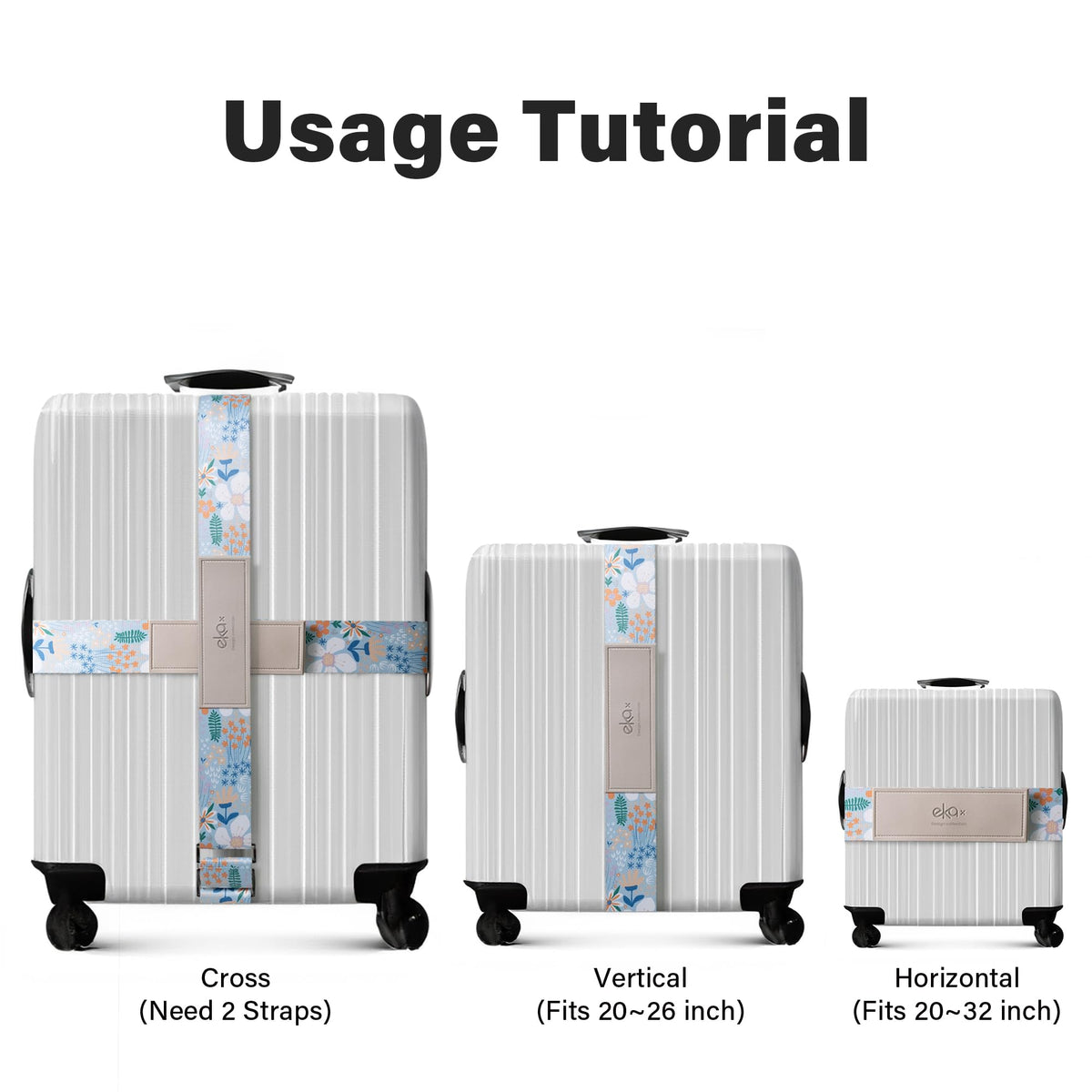 Luggage Straps for Suitcases