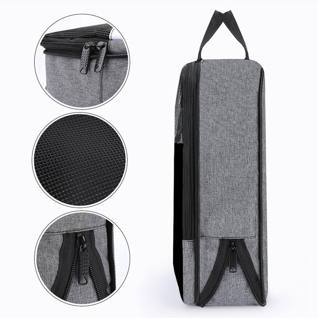 Large Travel Shoe Bag with Clear Window