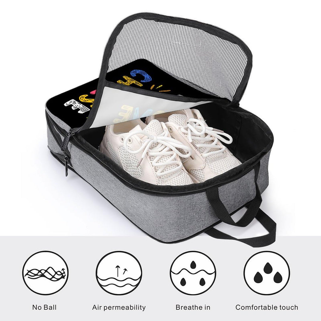 Large Travel Shoe Bag with Clear Window