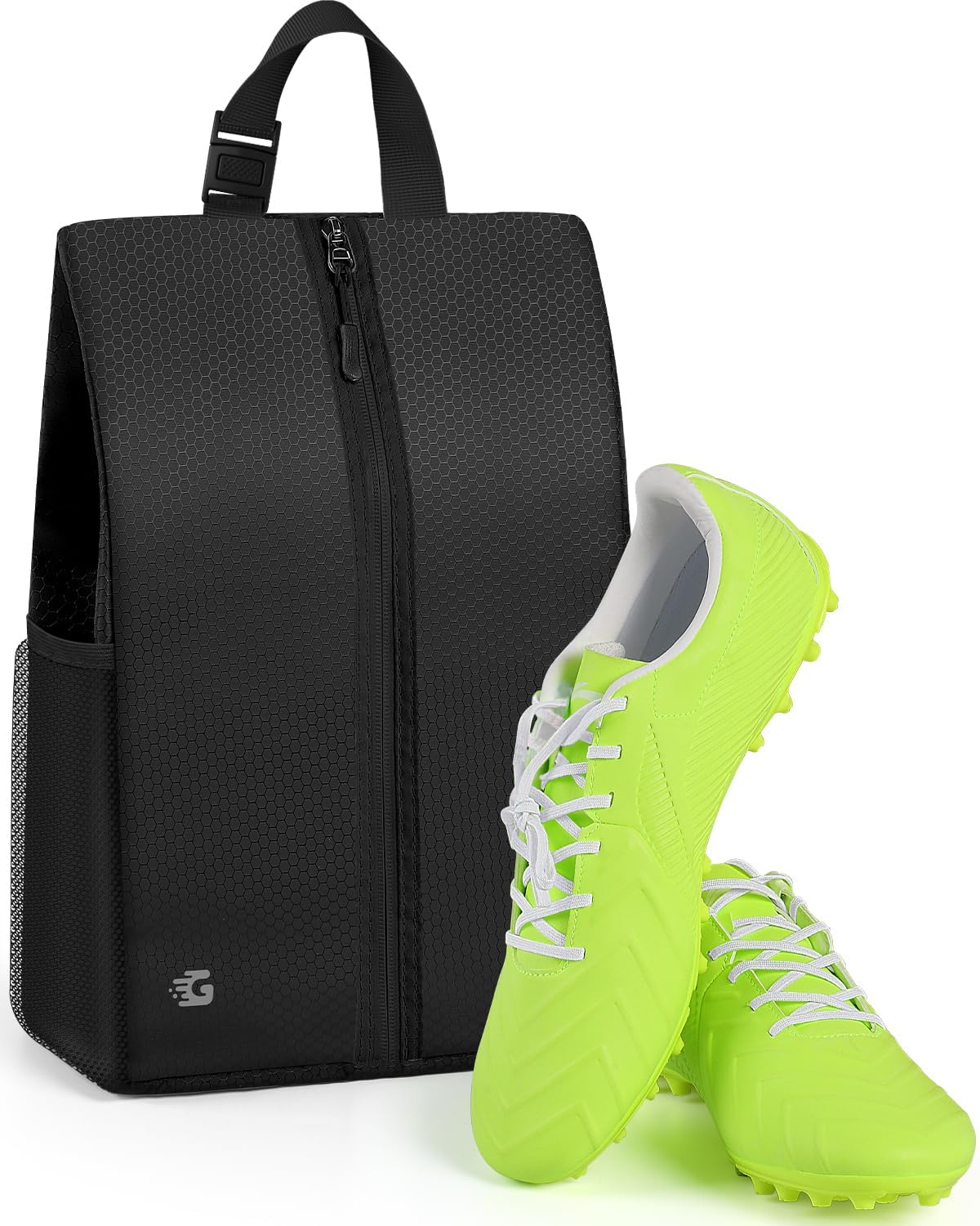 Smell Proof Shoe Bags for Travel-Soccer Cleat Bag with Active Carbon Fabric