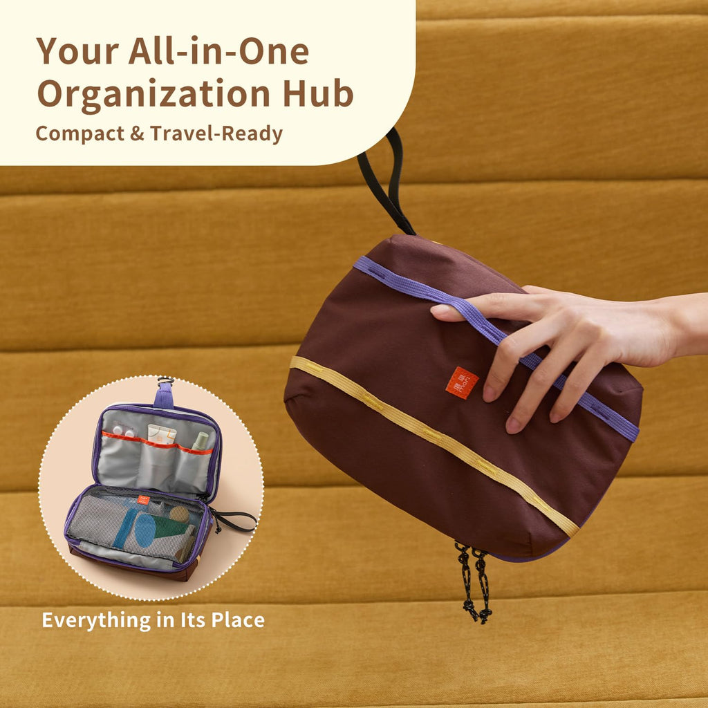 Medium Wet and Dry Hanging Toiletry Bag
