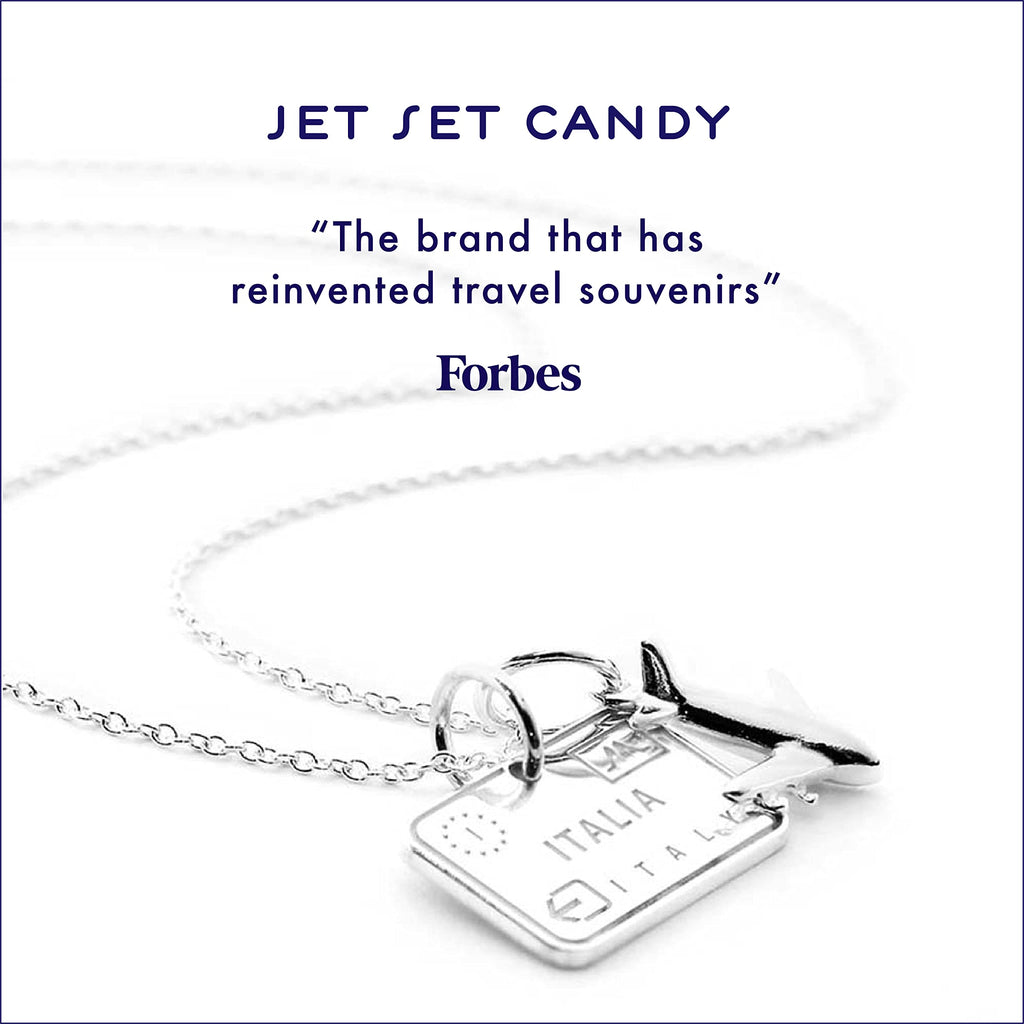 Jet Set Candy London LHR Luggage Tag Travel Charm