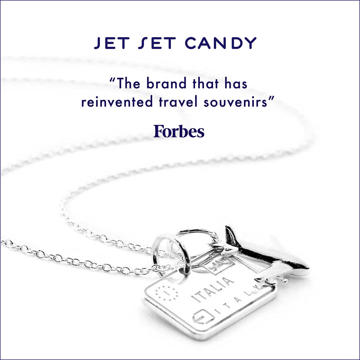 Jet Set Candy London LHR Luggage Tag Travel Charm