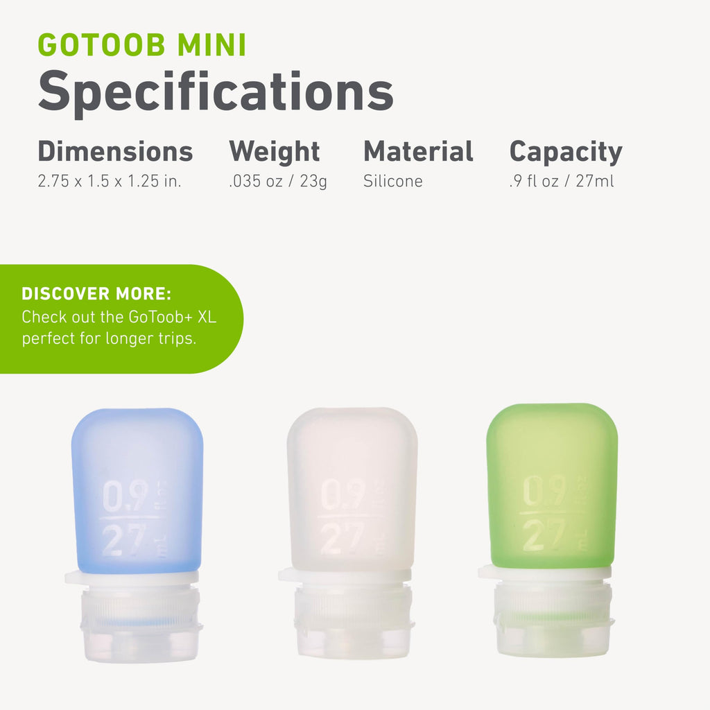 humangear GoToob+ 3-Pack