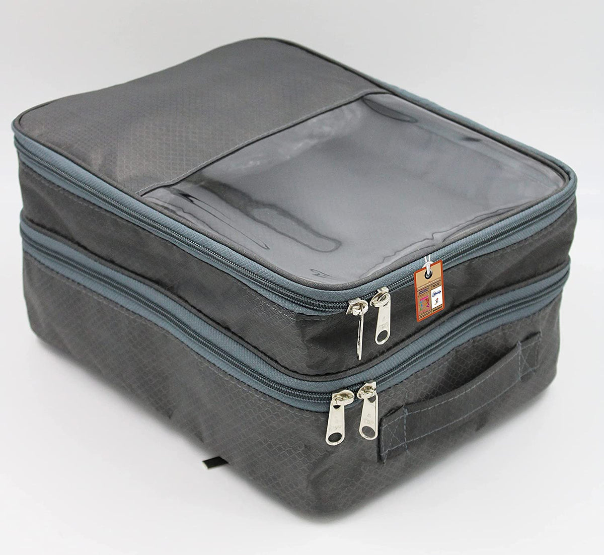 Fabric Travel Shoe Storage Bag – Grey