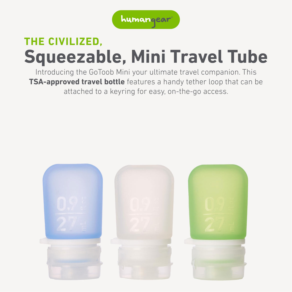 humangear GoToob+ 3-Pack