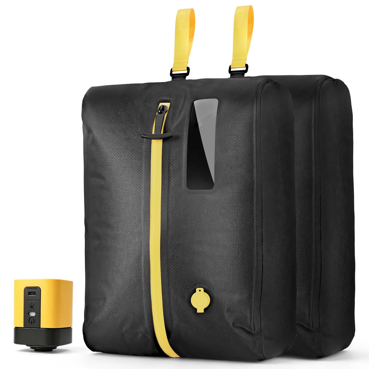 Reusable Vacuum Compression Travel Bags with Rechargeable Pump