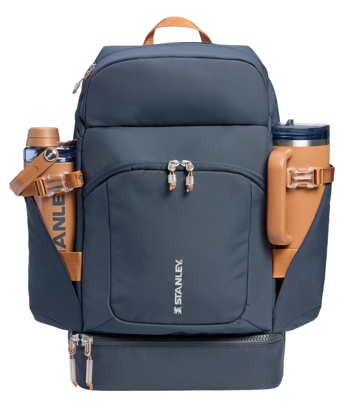 Hydration Bag with Drinkware Compartment and Adjustable Strap