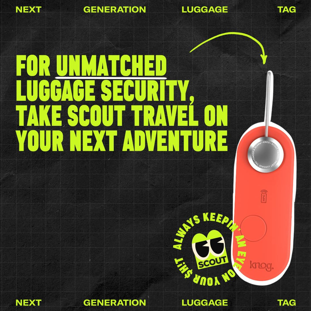 2-Pack Rechargeable Smart Luggage Tags with Tracker and Alarm