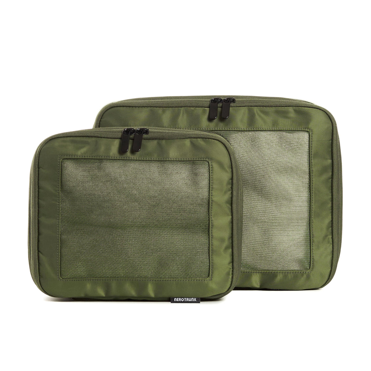 Compression Packing Cubes with Double Zippers
