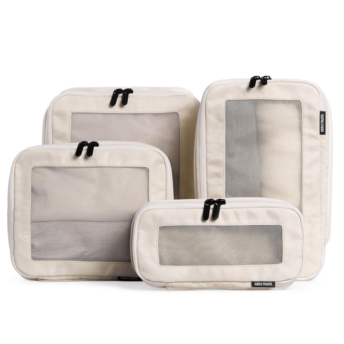 Compression Packing Cubes with Double Zippers