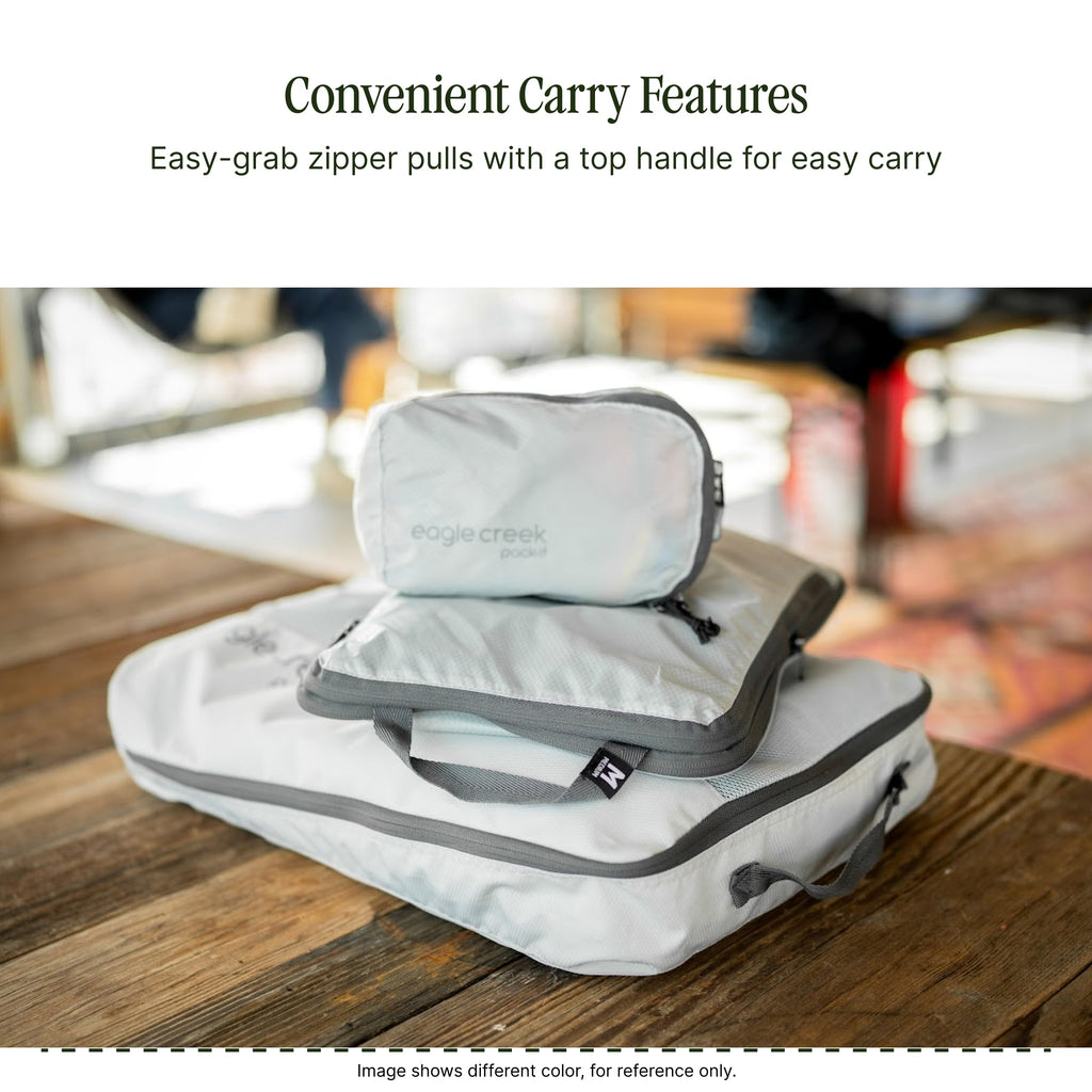 6-Piece Clean and Dirty Packing Cube Set with Shoe Bag