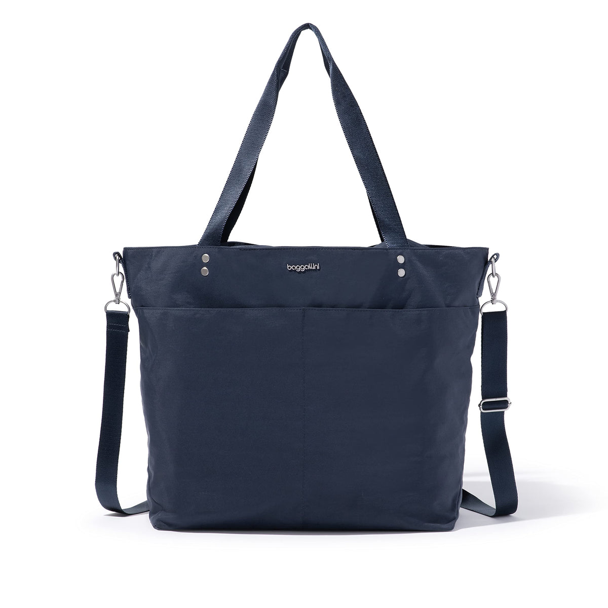 Lightweight Nylon Carryall Tote with Luggage Sleeve