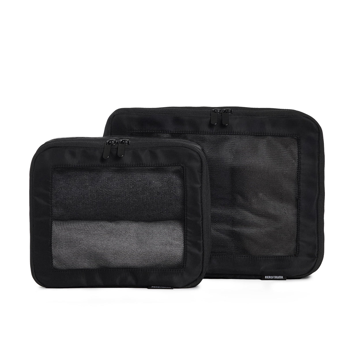 Compression Packing Cubes with Double Zippers